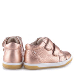 Load image into Gallery viewer, Emel Rose Gold Velcro Sneaker
