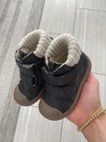 Load image into Gallery viewer, Emel Black Sweater Baby Sneaker
