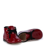 Load image into Gallery viewer, Emel Cherry Patent Baby Bootie
