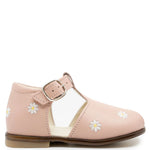 Load image into Gallery viewer, Emel Pink Daisy Baby Sandal
