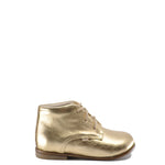 Load image into Gallery viewer, Emel Gold Leather Baby Bootie
