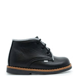 Load image into Gallery viewer, Emel Black and Gray Baby Bootie
