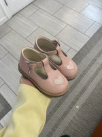Load image into Gallery viewer, Emel Baby Pink Heart Baby T Strap
