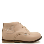 Load image into Gallery viewer, Emel Stone Taupe Horse Baby Bootie
