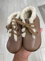 Load image into Gallery viewer, Emel Bright Taupe Baby Bootie
