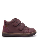 Load image into Gallery viewer, Emel Plum Baby Sneaker
