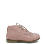 Load image into Gallery viewer, Emel Salmon Perforated Baby Bootie
