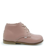 Load image into Gallery viewer, Emel Rose Scalloped Embroidered Baby Bootie
