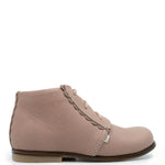 Load image into Gallery viewer, Emel Pebbled Pink Baby Bootie
