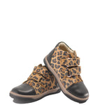 Load image into Gallery viewer, Emel Cheetah Velcro Baby Sneaker
