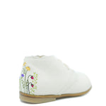 Load image into Gallery viewer, Emel Off White Embroidered Baby Bootie
