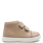 Load image into Gallery viewer, Emel Pebbled Nude Pink Baby Sneaker
