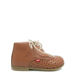 Load image into Gallery viewer, Emel Luggage Leather Perforated Baby Bootie
