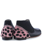 Load image into Gallery viewer, Emel Black &amp; Pink Chelsea Bootie
